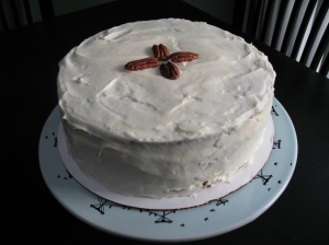 Carrot cake: time consuming but absolutely worth it